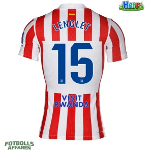 Atletico Madrid Clement Lenglet #15 Hemmatröja 2025-26 Kortärmad